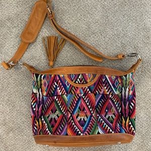 Huipil Crossbody Soho bag Moonwater Co.